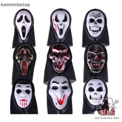 Mặt Nạ Halloween Kinh Dị Beto - Mặt Nạ Quỷ Thực Tế Cho Cosplay và Tiệc Hóa Trang - Phong Cách Đáng Sợ ấn Tượng