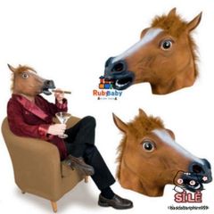 Mặt Nạ Halloween Đầu Ngựa Cho Trẻ Em - Phụ Kiện Cosplay Vui Nhộn Cho Tiệc Tùng Và Dịp Lễ Hội