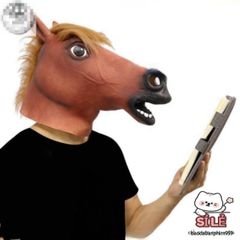 Mặt Nạ Halloween Đầu Ngựa Cho Trẻ Em - Phụ Kiện Cosplay Vui Nhộn Cho Tiệc Tùng Và Dịp Lễ Hội