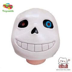 Mặt Nạ Toàn Đầu Undertale Sans - Phụ Kiện Cosplay Halloween Latex Độc Đáo, Hóa Trang Nam Nữ Hấp Dẫn cho Tiệc Tùng