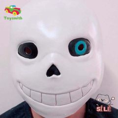 Mặt Nạ Toàn Đầu Undertale Sans - Phụ Kiện Cosplay Halloween Latex Độc Đáo, Hóa Trang Nam Nữ Hấp Dẫn cho Tiệc Tùng