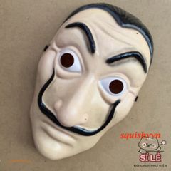 Mặt Nạ Queen Salvador Dali - Money Heist La Casa De Papel - Phụ Kiện Hóa Trang Độc Đáo Cho Halloween & Tiệc Hóa Trang