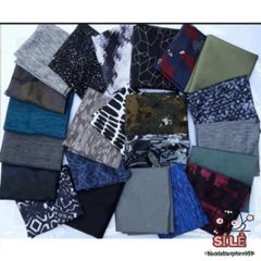 Khăn Phượt Đa Năng Tiện Ích - Phụ Kiện Ngoài Trời Đa Chức Năng, Dễ Dàng Biến Hóa Kiểu Dáng, Chất Liệu Cotton Thoáng Khí