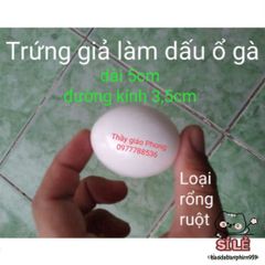Trứng Giả Đánh Dấu Ổ Gà Nòi Màu Trắng - Giải Pháp An Toàn Giao Thông, Dễ Dàng Xác Định Vị Trí, Kích Thước Nhỏ Gọn 3.5*5cm