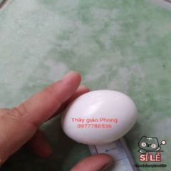 Trứng Giả Đánh Dấu Ổ Gà Nòi Màu Trắng - Giải Pháp An Toàn Giao Thông, Dễ Dàng Xác Định Vị Trí, Kích Thước Nhỏ Gọn 3.5*5cm