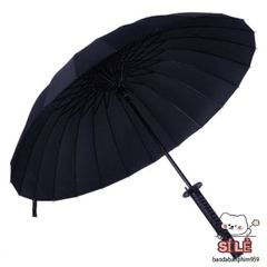 Ô Dù Katana Chiến Binh - Ô Che Mưa Thiết Kế Giả Kiếm Nhật Bản 16 Nan Màu Đen, Bền Bỉ và Thời Trang
