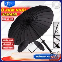 Ô Dù Nhật Bản Katana - Ô Che Mưa Nắng Hình Kiếm Samurai Thời Trang, Chắc Chắn, Phong Cách Độc Đáo, Dành Cho Người Yêu Thích Văn Hóa Nhật Bản