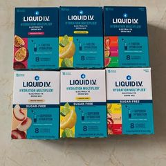 Bột điện giải Liquid I.V Hydration Multiplier - Made in USA, Hộp 15 gói, Cung cấp nước và khoáng chất cho cơ thể, Không chứa GMO, Dinh dưỡng vượt trội