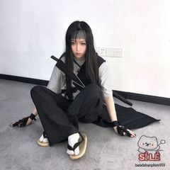 Ô Dù Samurai Đen Thiết Kế Mô Phỏng Kiếm Nhật Katana 16 Tầng - Chống Gió Bền Bỉ, Phong Cách Độc Đáo Cho Người Dùng Thời Thượng