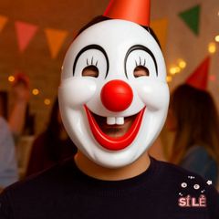 Mặt Nạ Chú Hề Halloween PVC Đáng Sợ - Phụ Kiện Hóa Trang Vui Nhộn Cho Tiệc Hóa Trang Gia Đình, Cosplay