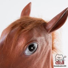 Mặt Nạ BoJack Horseman Hóa Trang - Phụ Kiện Cosplay Cho Nam Nữ, Thú Vị Cho Halloween và Tiệc Tùng
