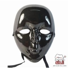 Mặt Nạ Hacker Chúa Anonymous Độc Đáo - Phụ Kiện Hóa Trang Halloween, Cosplay Gợi Nhớ Biểu Tượng Công Nghệ (Vàng, Bạc, Đen, Trắng)
