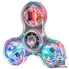 Đèn LED Fidget Spinner Đổi Màu Rực Rỡ - Đồ Chơi Giải Trí Thư Giãn Với 16 Ánh Sáng Độc Đáo Cho Trẻ Em