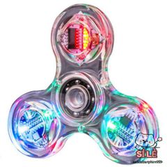 Đèn LED Fidget Spinner Đổi Màu Rực Rỡ - Đồ Chơi Giải Trí Thư Giãn Với 16 Ánh Sáng Độc Đáo Cho Trẻ Em