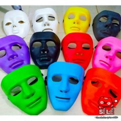 Mặt Nạ Cosplay Jabbawockeez Độc Đáo - 10 Màu Sắc Chất Lượng Cao, Phụ Kiện Hóa Trang Halloween, Đậm Chất Hip-Hop