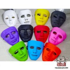 Mặt Nạ Cosplay Jabbawockeez Độc Đáo - 10 Màu Sắc Chất Lượng Cao, Phụ Kiện Hóa Trang Halloween, Đậm Chất Hip-Hop