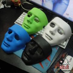 Mặt Nạ Cosplay Jabbawockeez Độc Đáo - 10 Màu Sắc Chất Lượng Cao, Phụ Kiện Hóa Trang Halloween, Đậm Chất Hip-Hop