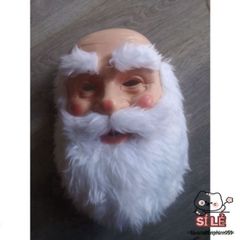 Bộ Mặt Nạ Ông Già Noel và Mũ Râu Trắng - Trang Trí Giáng Sinh và Halloween Vui Nhộn, Phụ Kiện Tiệc Tùng Sắc Màu