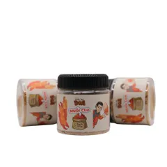 Combo Bánh Tráng Tân Nhiên Cắt Sẵn 1kg - Siêu Mỏng, Ngon Chuẩn Vị Kèm Muối Cua Khương Dừa 120g, Tiện Lợi Cho Món Bánh Tráng Trộn