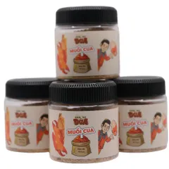 Combo Bánh Tráng Tân Nhiên Cắt Sẵn 1kg - Siêu Mỏng, Ngon Chuẩn Vị Kèm Muối Cua Khương Dừa 120g, Tiện Lợi Cho Món Bánh Tráng Trộn