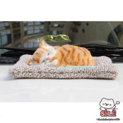 Giá Đỡ Xe Hình Chó Mèo Bằng Than Hoạt Tính - Trang Trí Ô Tô, Bàn Làm Việc, Khử Mùi Không Khí, Quà Tặng Dễ Thương cho Trẻ Em