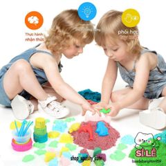 Bộ Đồ Chơi Cát Động Lực Cao Cấp Cho Trẻ Em - Khay Đựng & Khuôn Làm Bánh, Kim Tự Tháp Ai Cập - Sáng Tạo & Vui Chơi An Toàn