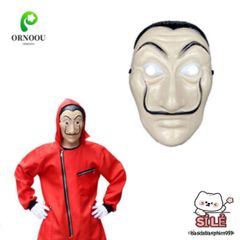 Mặt Nạ Dali Halloween - Phụ Kiện Cosplay La Casa de Papel - Quà Tặng Độc Đáo cho Người Hâm Mộ Bộ Phim Tiếng Tăm