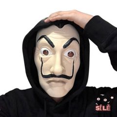 Mặt Nạ Dali Halloween - Phụ Kiện Cosplay La Casa de Papel - Quà Tặng Độc Đáo cho Người Hâm Mộ Bộ Phim Tiếng Tăm