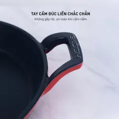 Chảo Gang Đúc GKÖCH 24cm - Chảo Chống Dính An Toàn, Độ Bền Cao, Phù Hợp Mọi Loại Bếp - Dụng Cụ Nấu Ăn Đa Năng