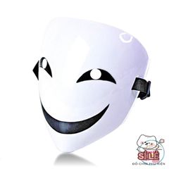 Mặt Nạ Hóa Trang Hiruko Đen Trắng Anime Bullet Đen - Phụ Kiện Cosplay Độc Đáo Cho Sự Kiện & Lễ Hội