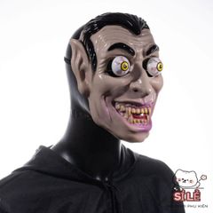 Mặt Nạ Đầu Lâu QINMBOOKS - Mặt Nạ Halloween Đáng Sợ 3D Thực Tế, Quà Tặng Hóa Trang Ma, Zombine, Cosplay Chú Hề Joker