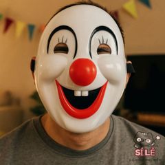 Mặt Nạ Chú Hề Halloween PVC - Phụ Kiện Hóa Trang Đáng Sợ Cho Bữa Tiệc Halloween, Cosplay, Sự Kiện Giải Trí