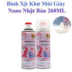Chai Xịt Khử Mùi Chống Khuẩn Giày 1CK106710 – Tiêu Diệt Nấm Mốc Hiệu Quả, An Toàn Cho Da, Tiện Lợi Dùng Hàng Ngày
