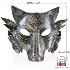 Mặt Nạ Sừng Dê Halloween - Đạo Cụ Cosplay Độc Đáo, Phụ Kiện Tiệc Tùng Bí Ẩn Dành Cho Tất Cả Giới Tính