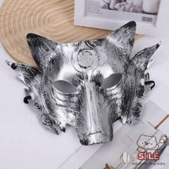 Mặt Nạ Sừng Dê Halloween - Đạo Cụ Cosplay Độc Đáo, Phụ Kiện Tiệc Tùng Bí Ẩn Dành Cho Tất Cả Giới Tính