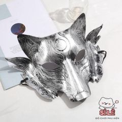 Mặt Nạ Sừng Dê Halloween - Đạo Cụ Cosplay Độc Đáo, Phụ Kiện Tiệc Tùng Bí Ẩn Dành Cho Tất Cả Giới Tính