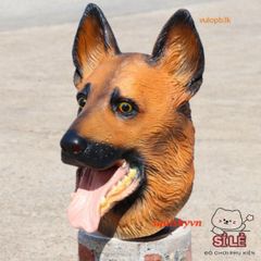 Mặt Nạ Hóa Trang Gấu Trúc Có Sừng 3D - Đạo Cụ Halloween Độc Đáo, Thiết Kế Sinh Động Cho Lễ Hội và Trang Phục Cá Tính