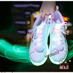 Giày Thể Thao LED Phát Sáng Đa Màu Q.C - Unisex Với 8 Chế Độ Ánh Sáng, Phụ Kiện Tiệc Tùng Độc Đáo và Thời Trang