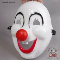 Mặt Nạ Hóa Trang Halloween Chú Hề Mũi Đỏ - Phụ Kiện Độc Đáo Cho Lễ Hội, Đêm Nhảy, Sự Kiện Nghệ Thuật