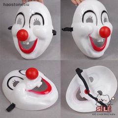 Mặt Nạ Hóa Trang Halloween Chú Hề Mũi Đỏ - Phụ Kiện Độc Đáo Cho Lễ Hội, Đêm Nhảy, Sự Kiện Nghệ Thuật