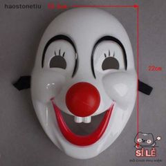Mặt Nạ Hóa Trang Halloween Chú Hề Mũi Đỏ - Phụ Kiện Độc Đáo Cho Lễ Hội, Đêm Nhảy, Sự Kiện Nghệ Thuật