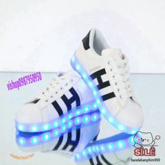 Giày Thể Thao LED Phát Sáng 7 Màu, 11 Chế Độ Nháy - Giày Cá Tính Cho Nam Nữ, Tiệc Tùng, Dạ Hội, Nhảy Múa, Giảm Giá Freeship