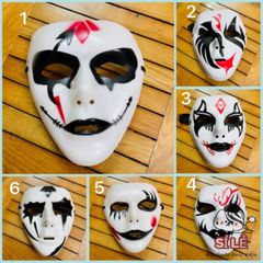 Mặt Nạ Hóa Trang Chú Hề Halloween - Mặt Nạ Cosplay Hacker An Toàn Cho Tiệc Tùng Dịp Halloween và Tết Trung Thu