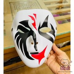 Mặt Nạ Hóa Trang Chú Hề Halloween - Mặt Nạ Cosplay Hacker An Toàn Cho Tiệc Tùng Dịp Halloween và Tết Trung Thu