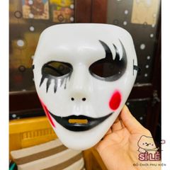 Mặt Nạ Hóa Trang Chú Hề Halloween - Mặt Nạ Cosplay Hacker An Toàn Cho Tiệc Tùng Dịp Halloween và Tết Trung Thu