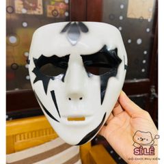 Mặt Nạ Hóa Trang Chú Hề Halloween - Mặt Nạ Cosplay Hacker An Toàn Cho Tiệc Tùng Dịp Halloween và Tết Trung Thu
