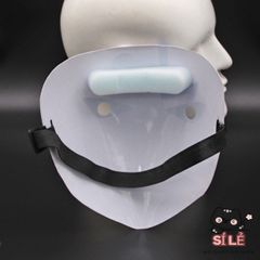 Mặt Nạ Halloween PVC Hình Chữ V - Mặt Nạ Ngụy Trang Ma Mị Chú Hề Nhựa Đen, Phụ Kiện Thời Trang Tiệc Tùng, Hóa Trang Sáng Tạo