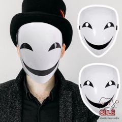Mặt Nạ Halloween PVC Chú Hề Cười Đỉa - Mặt Nạ Hóa Trang Độc Đáo Cho Tiệc Tùng và Lễ Hội