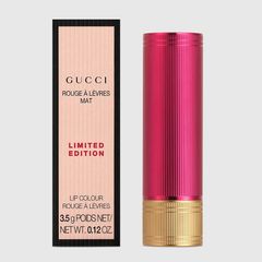 Son Gucci Limited-Edition Rouge À Lèvres Mat 217 Valeria Rose - Son Môi Hồng Cam Đất Chính Hãng, Bền Màu, Dưỡng Ẩm, Quà Tặng Phái Đẹp.