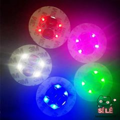 Đèn LED Phát Sáng Coaster Nhấp Nháy - Đế Lót Ly Sáng Màu Cho Tiệc Tùng, Quán Bar - Phụ Kiện Thời Trang Đồ Uống Rượu
